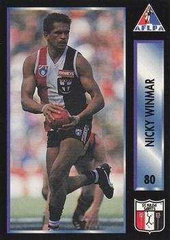 1994 Dynamic AFLPA #80 Nicky Winmar Front